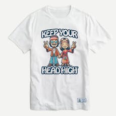 T-Shirt | Hippie "Keep Your Head High" | XL