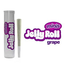 JELLY ROLL - PREROLL INFUSED - 0.6G - GRAPE - INDICA