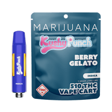 Kushy Punch: Vape | Berry Gelato | Cartridge | 1g