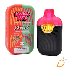 2g Mango Gelato X Watermelon Rainbow Candy Dual Chamber Live Resin Vape Bodega Boyz