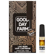 GDF: Live Resin Vape | Watermelon Gusher | Cartridge | 0.5g