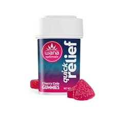 1:1:1 THC/CBC/CBG Quick Relief Cherry Cola Gummies 10pk