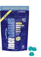 Higher Dose Snoozzzeberry Gummies 600mg (5:1 THC:CBG) x 10ct