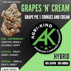 Agri-Kind - Grapes N' Cream - Flower - 1g