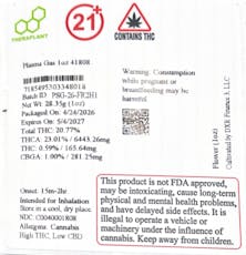 Plasma Gas 1oz 41808