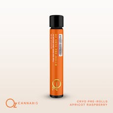 OZ Cannabis Infused Preroll 1g Apricot Raspberry