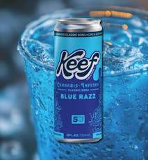 Keef | Blue Razz | Classic Soda - 5mg