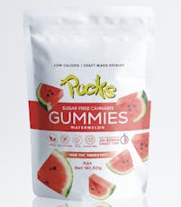 Pucks Sugar Free Gummies 100mg - Watermelon