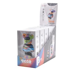 Lookah Bear Vape Battery Yellow Tie-Dye