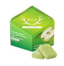 WYLD - Sour Apple Gummies (100mg 10pk)