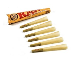 Raw - Classic 1 1/4 Cones (6pk)