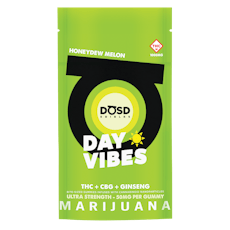 DOSD - NANO BITES - GUMMIES - 1000MG THC / 200MG CBG - 20PK - HONEYDEW MELON 5:1 DAY VIBES