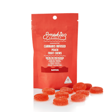 Sweet Peach Sativa Chews 10mg 10pk