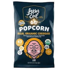 LesserEvil Organic Cheddar - 4.6oz