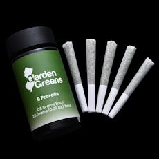 Garden Greens | Blueberry Cruffin | Pre-Rolls | 5pk | 2.5g