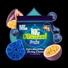 OGeez - BIG Aquaberry 2:1 THC:CBN - 1pk/100mg