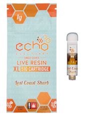 Echo Electuary Live Resin 1g Left Coast Sherb Cartridge
