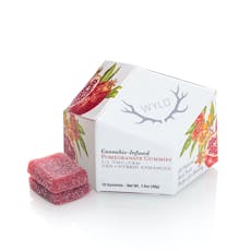 1:1 Pomegranate Gummies | 100mg