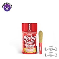 Apples and Bananas | Quad Infused | "Baby Jeeter" | 5pk