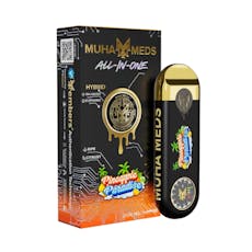 MUHA MEDS | PINEAPPLE PARADISE | HYBRID | DISPOSABLE VAPE | 2G | REC
