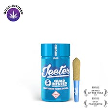 Jeeter | 5pk 0.5g Infused Pre-Roll | Blueberry Kush