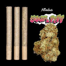 Sour Piff | 0.5g Pre-Roll 3pk | 1.5g