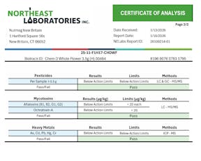 Chem D Whole Flower 3.5g (H) 00464