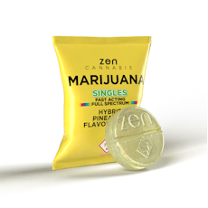 Zen | Gummy | Hybrid Pineapple 50mg