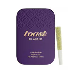Toast | Classic | Big Apple Dream | Pre-Roll Pack | 0.35g X 10