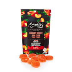 Smokiez - Gummies - Sour Peach (S) (10pk) 100mg