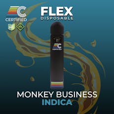 Certified Cultivators - Monkey Business Flex Disposable - 1g - 700mg
