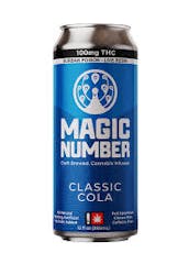 Magic Number 100mg Classic Cola Hybrid Live Resin Soda