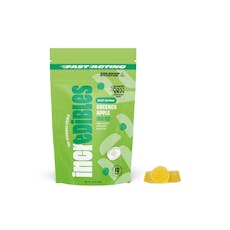 Greener Apple Fast Acting Gummies 100mg | Incredibles
