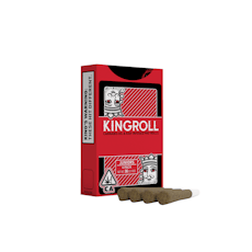 KINGROLL - Strawberry Cough x Lemoncello (Sativa) 4pk Infused Preroll 3g