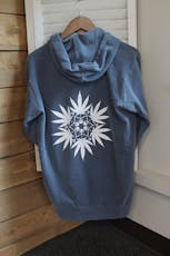 Northeast Kannabis | Hooded Pullover | Denim | S