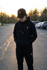Shangri-La Dad Hat - Bird Logo - Black