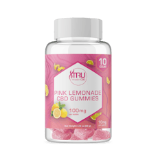 TRU INFUSION - GUMMIES - 100MG CBD - 10PK - PINK LEMONADE