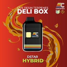 Certified Cultivators - DStar LRT DeliBox Disposable - 1g - 700mg