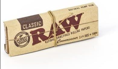 Raw - Connoisseur - 1 1/4th + TIPS