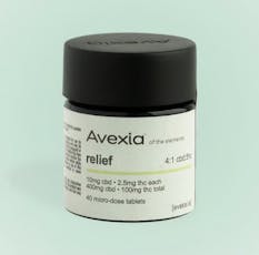 Relief Tablets - (4:1 CBD:THC) - 100mg - 40 count