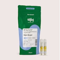 MFNY | Hash Burger | Indica | Live Resin | 2 Pack Cart | 1g