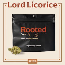 ROOTED - PREPACK - 28G - LORD LICORICE - SATIVA