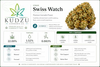 3.5g Swiss Watch - Kudzu