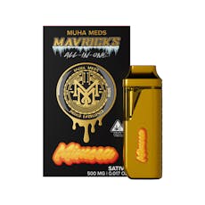 Mimosa Hash Rosin Disposable, Sativa, 0.5g