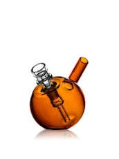 GRAV - SPHERICAL POCKET BUBBLER - AMBER