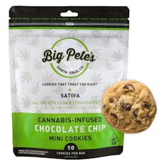 Big Pete's - Chocolate Chip Cookie (Sativa) Edible 100mg