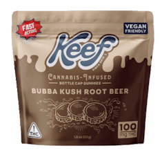 Keef - Bubba Kush Root Beer Gummies (100MG)