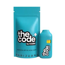 Lime Smoothie Ice | The Code | BDT Disposable 1g