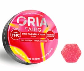 Pink Pineapple Yuzu | Live Rosin Gummies | 10 x 10mg