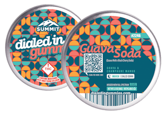 Dialed In - Rosin Gummies - Yule Log (I) 100mg